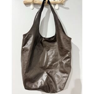 Bretelle Shopping Bag Brown Hobo Boho Shoulder Bag  M0851 J‎